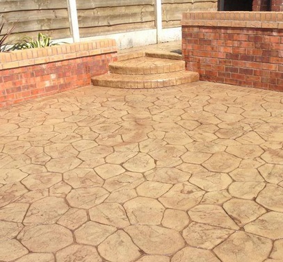 pattern imprinted concrete driveways Manchester-