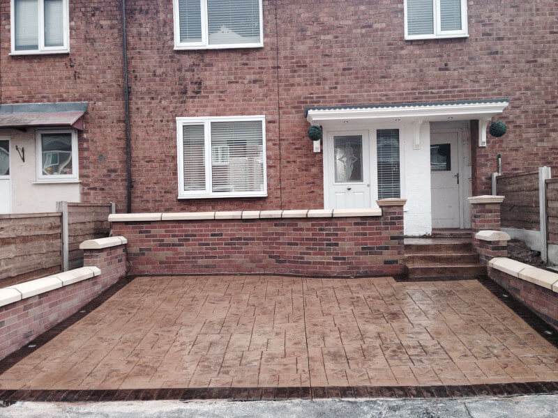 New driveway in Wythenshawe