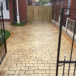 Sandstone driveway Burnage, Manchester