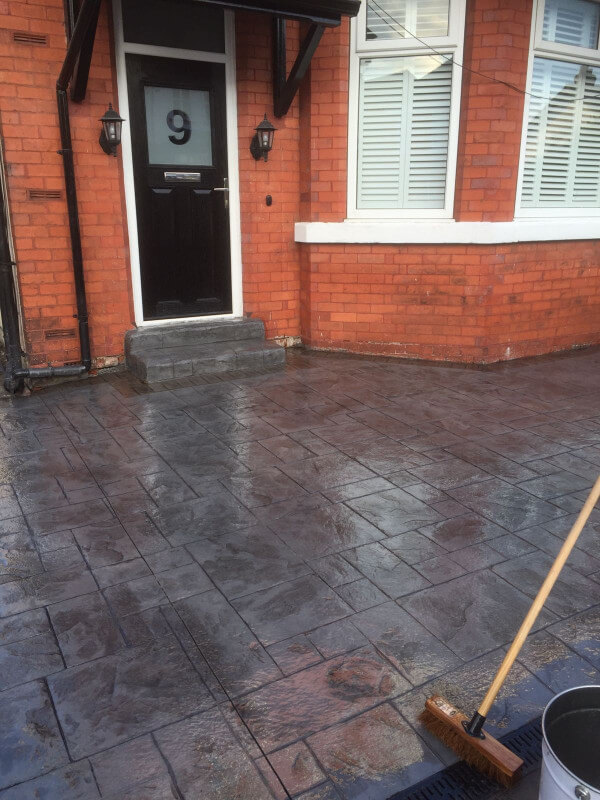 Shared driveway re-surface Cheadle Hulme 3