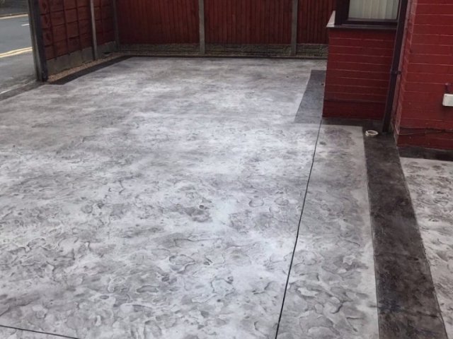 New driveway in Sale, Manchester