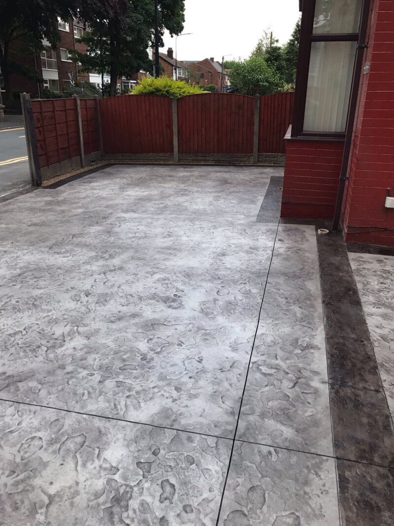 New driveway in Sale, Manchester