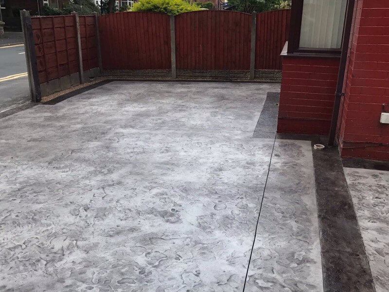 New driveway in Sale Manchester