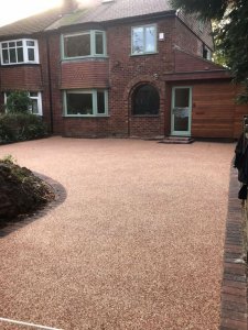 New Resin Bound Driveway - Sale Manchester