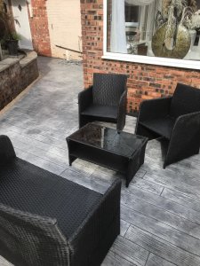 New patio in Wythenshawe