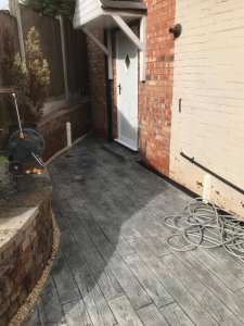 New patio in Wythenshawe