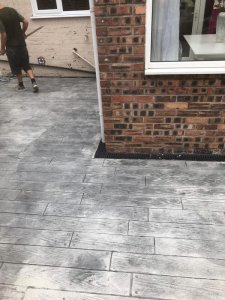 New patio in Wythenshawe