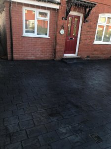 New driveway in Urmston