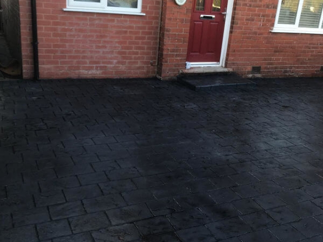 New driveway in Urmston