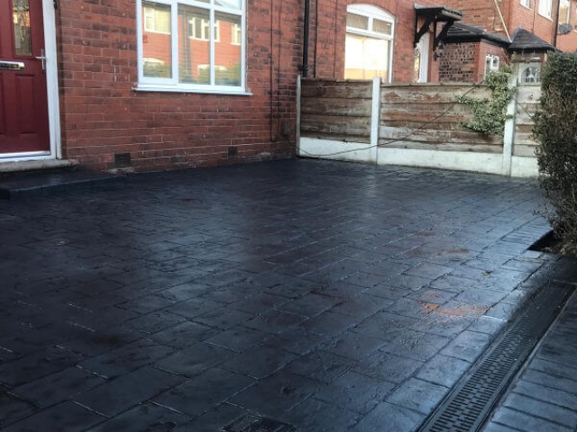 New driveway in Urmston