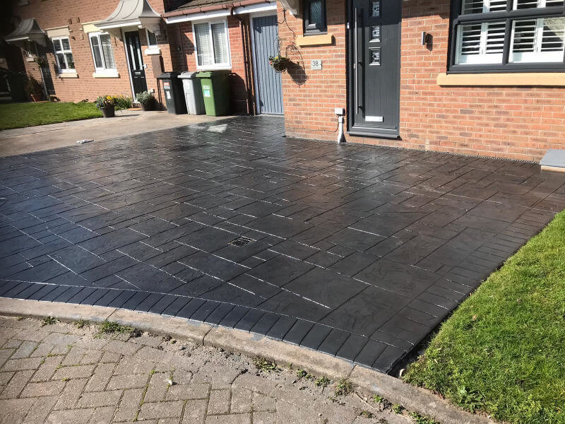 New driveway in Wilmslow