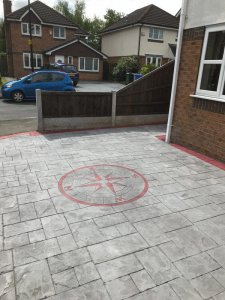 New driveway in Altrincham