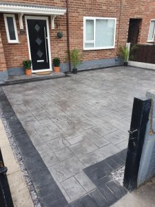 New Concrete Driveway in Wythenshawe