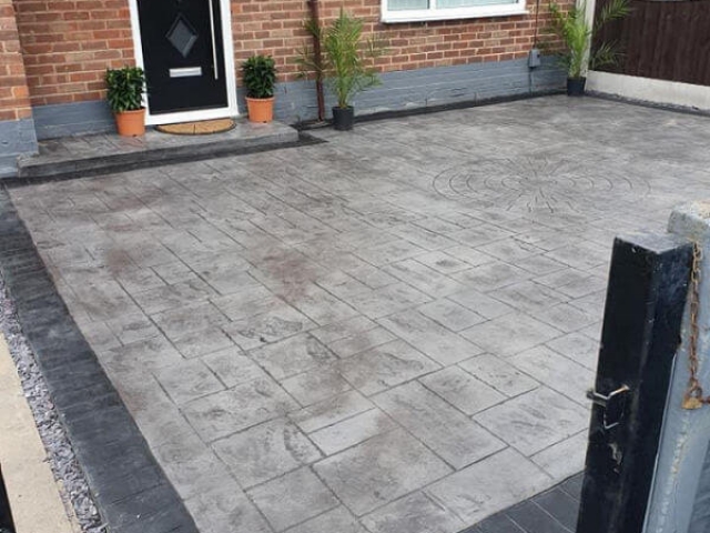 New Concrete Driveway in Wythenshawe