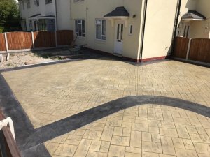 New bespoke driveway in Wythenshawe