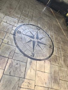 Imprinted Concrete Patio