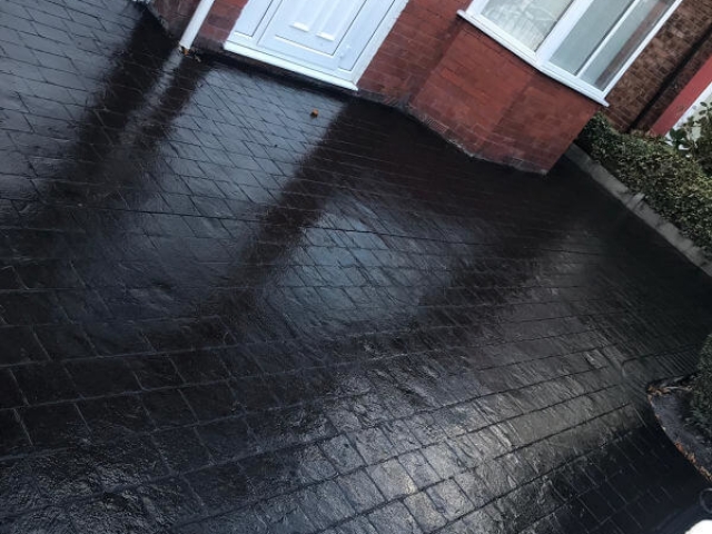 New Concrete Driveway in Stretford