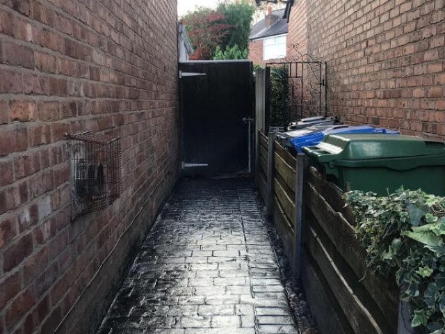 New side path in Stretford