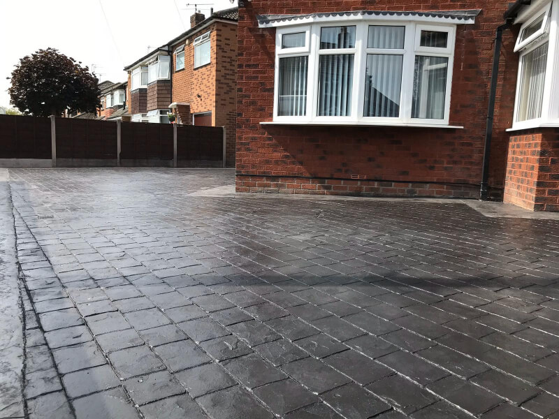 New driveway Cheadle Hulme Stockport