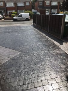 New driveway Cheadle Hulme Stockport