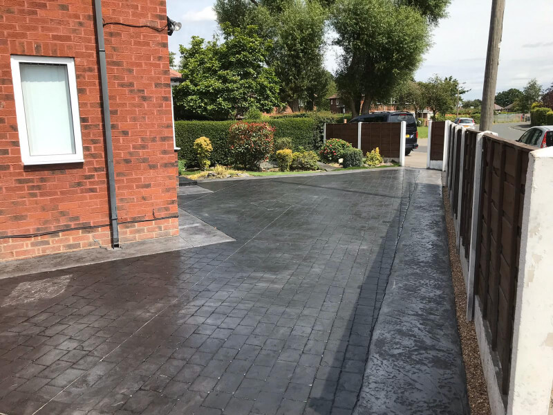 New driveway Cheadle Hulme Stockport