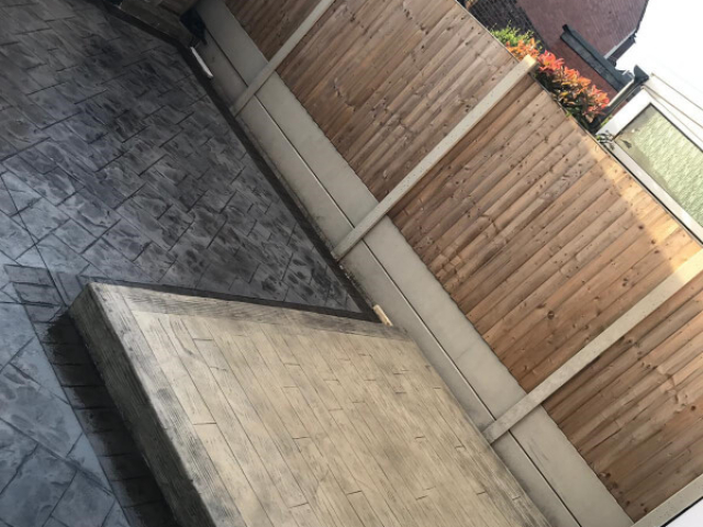 New patio and driveway Eccles, Salford