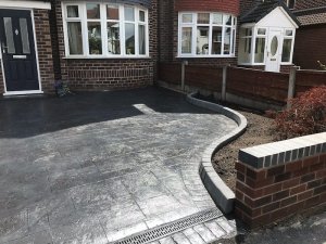 New driveway in Sale Manchester