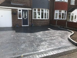 New driveway in Sale Manchester