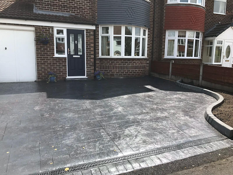 New driveway in Sale Manchester