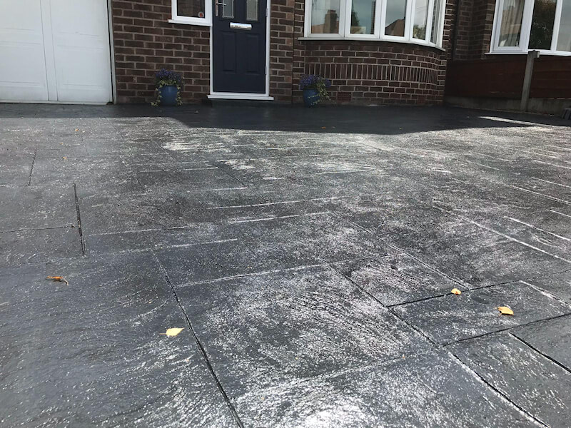 New driveway in Sale Manchester