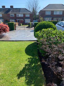 New Pattern Imprinted Concrete Driveway in Wythenshawe