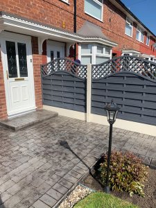 New Pattern Imprinted Concrete Driveway in Wythenshawe