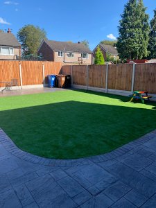 New Pattern Imprinted Patio in Heald Green