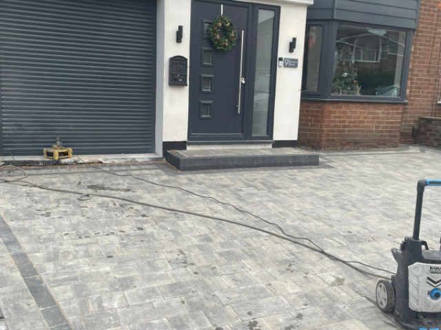 Block Paving driveway Cheadle Humle