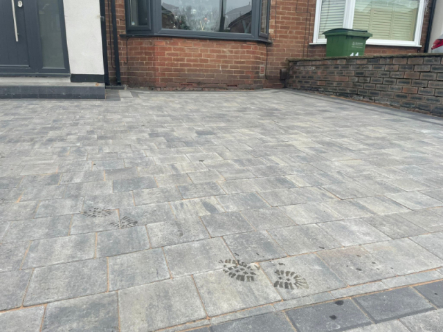 Block Paving driveway Cheadle Humle