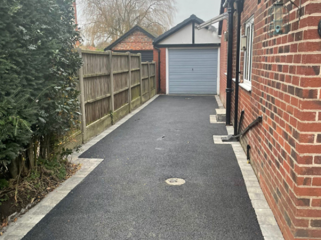 New driveway Bramhall installed by Planet Surfacing