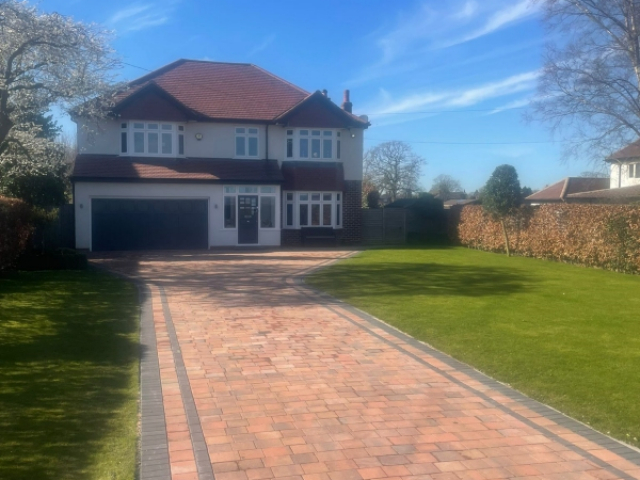 Block Paving Driveway in Lymm by Planet Surfacing