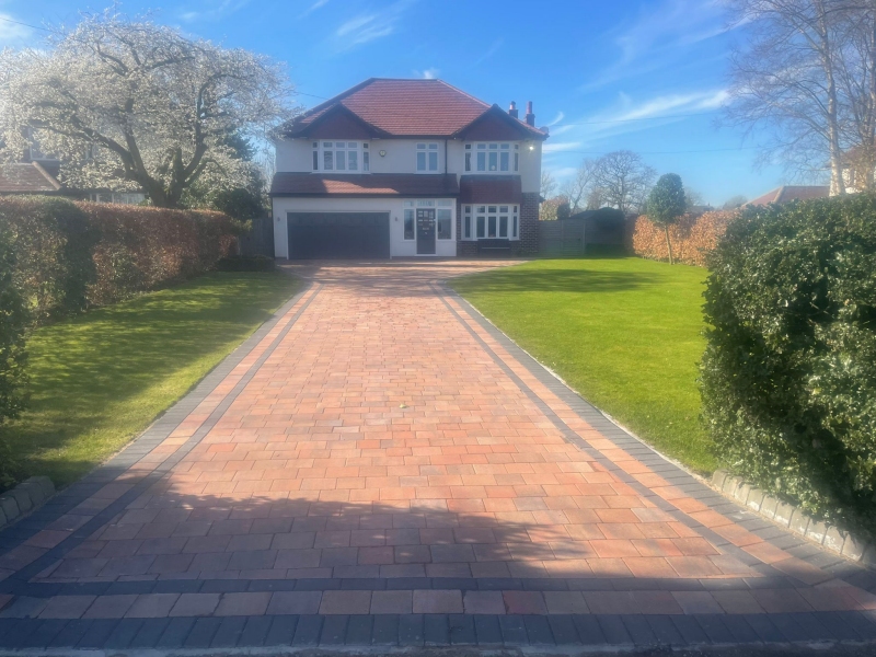 Block Paving Driveway in Lymm by Planet Surfacing