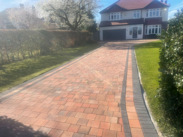 Block Paving Driveway in Lymm by Planet Surfacing