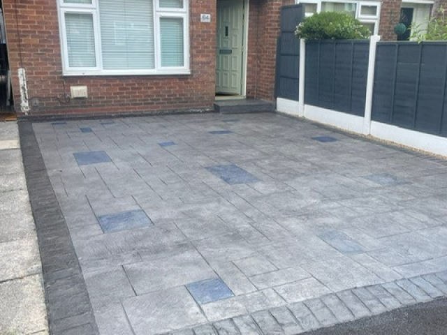 New Driveway in Heaton Moor Stockport