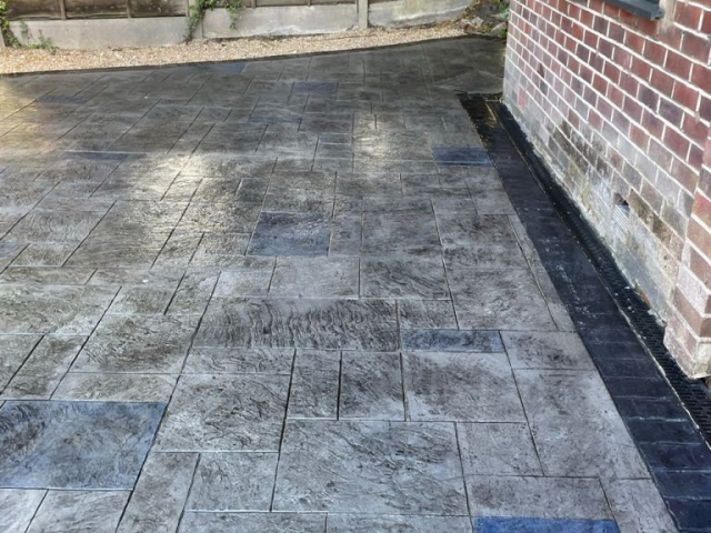 New driveway in Gatley area of Stockport