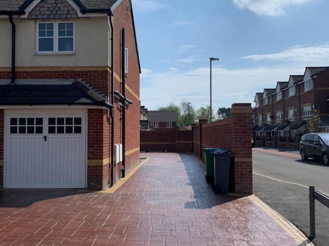 New Driveway in Wythenshawe Manchester