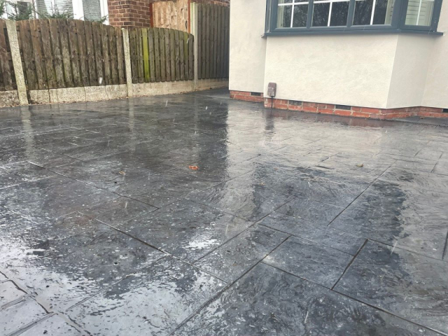 Driveway and New Path in Gatley Stockport