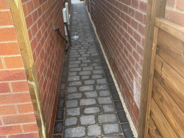 New Driveway and New Patio in Sale, Manchester