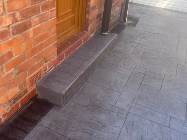 New Concrete Driveway in Old Trafford, Manchester