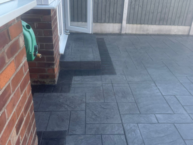 New Concrete Driveway in Old Trafford, Manchester