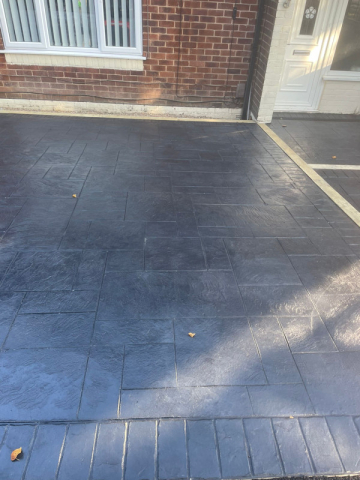 Pattern Imprinted Concrete, a Versatile Option for a New Driveway in Wythenshawe, Manchester