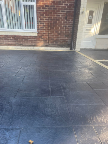 Pattern Imprinted Concrete, a Versatile Option for a New Driveway in Wythenshawe, Manchester