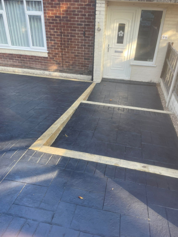 Pattern Imprinted Concrete, a Versatile Option for a New Driveway in Wythenshawe, Manchester