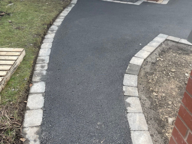 New Tarmac Driveway in Flixton by Planet Surfacing